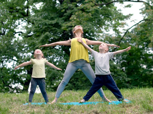 Yoga di famiglia