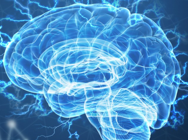 cervello illuminato
