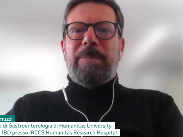 primo piano del Prof. Alessandro Armuzzi