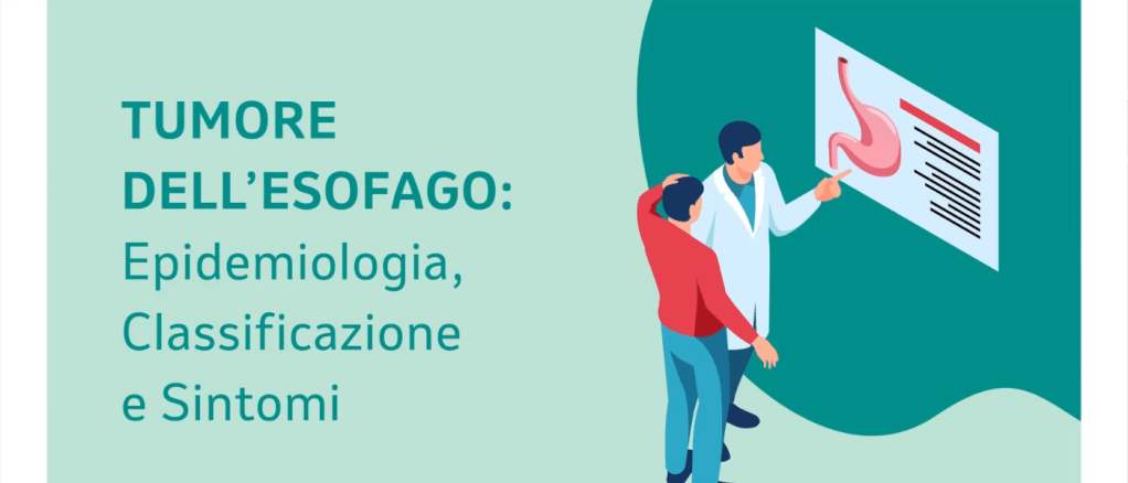 Tumore dell'esofago infografica