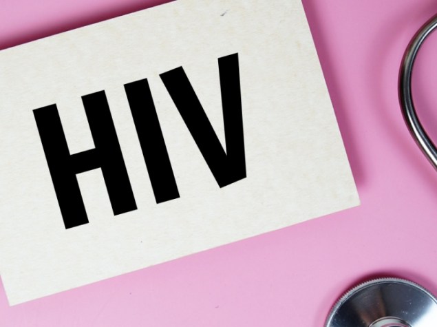scritta HIV