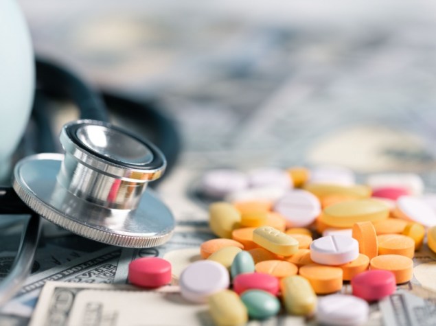 soldi con sopra antibiotici
