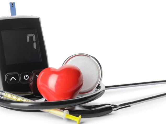 attrezzatura medica per diabetici con cuore