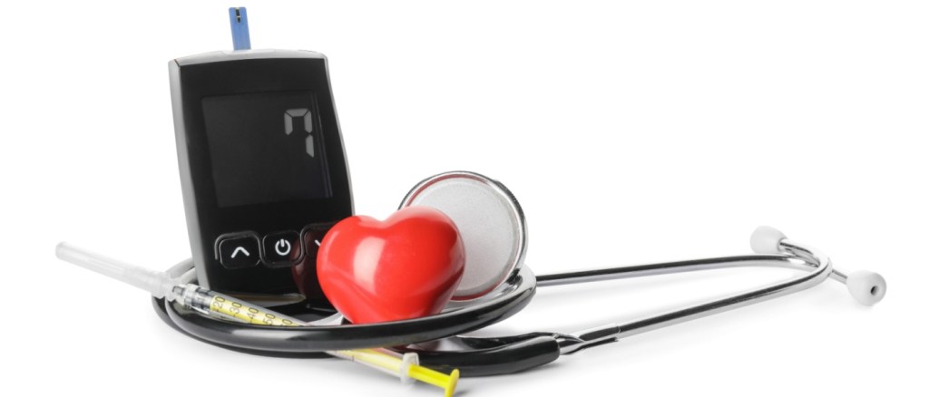 attrezzatura medica per diabetici con cuore