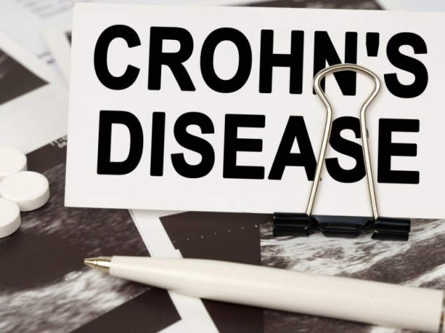 scritta malattia di crohn