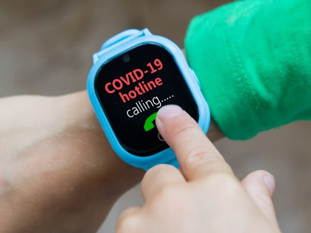 smartwatch che rileva il covid