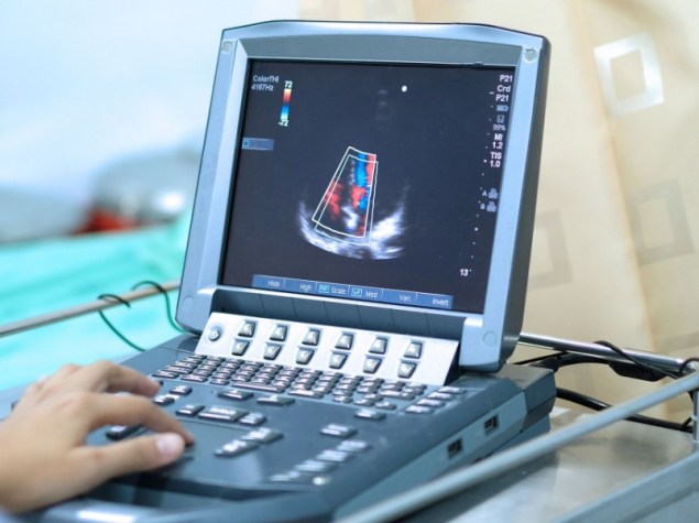 strumento per fare l'ecocardiografia