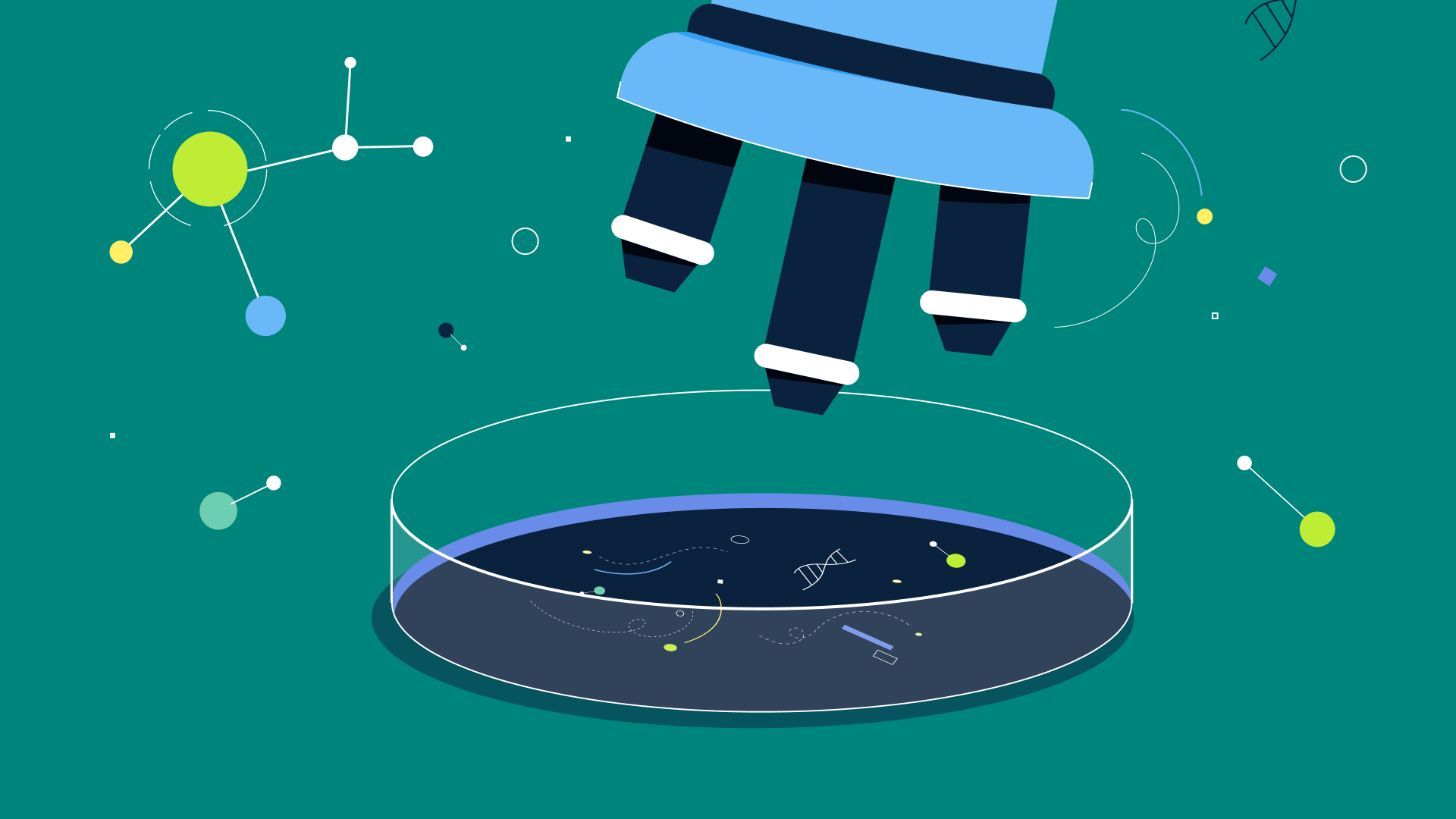 Medico che tocca con il dito icona luminosa 