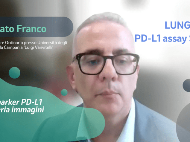 primo piano del professor Renato Franco