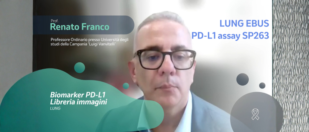 primo piano del professor Renato Franco