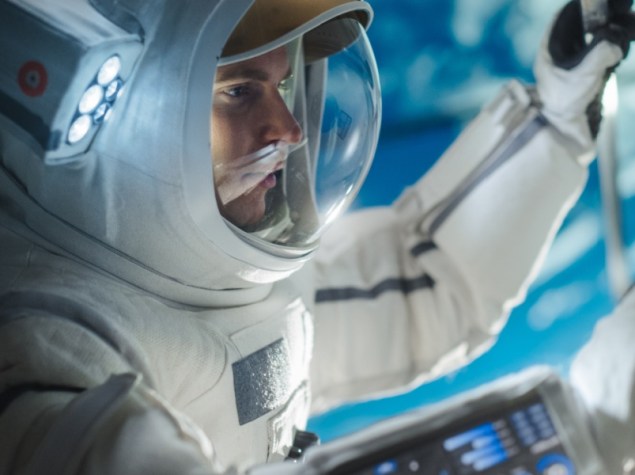 Astronauta in microgravità