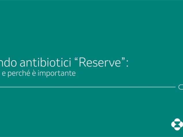 Videoifografica Fondo antibiotici Reserve